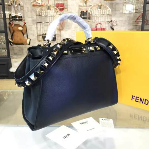 F**di-regular-peekaboo-replica-bag-black2