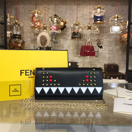 F**di-wallet-replica-bag-black-8