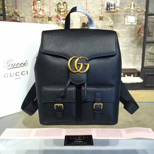 G*u*i-gg-marmont-backpack-replica-bag-black-2