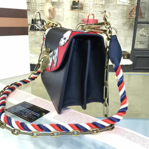 G*u*i-lilith-leather-flap-replica-bag-black