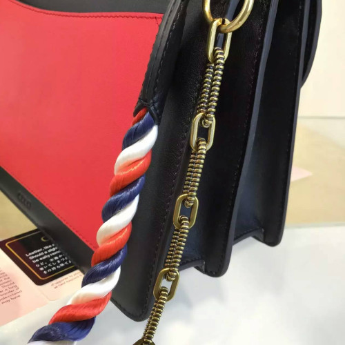 G*u*i-lilith-leather-flap-replica-bag-black