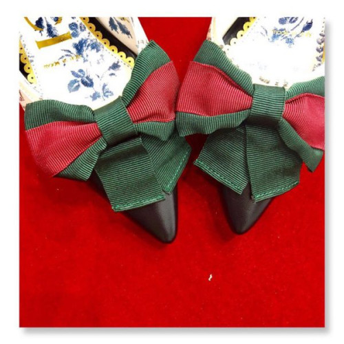 G*u*i-mid-heel-slide-with-web-bow-3