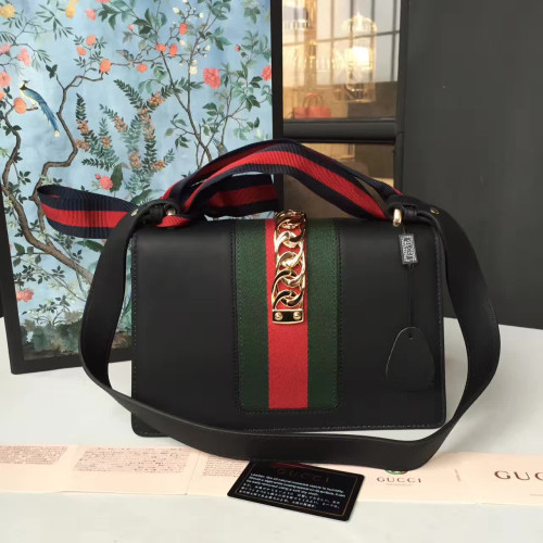 G*u*i-sylvie-replica-bag-black-12