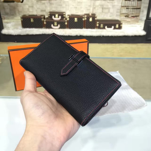 H**mes-bearn-wallet-replica-bag-black-2