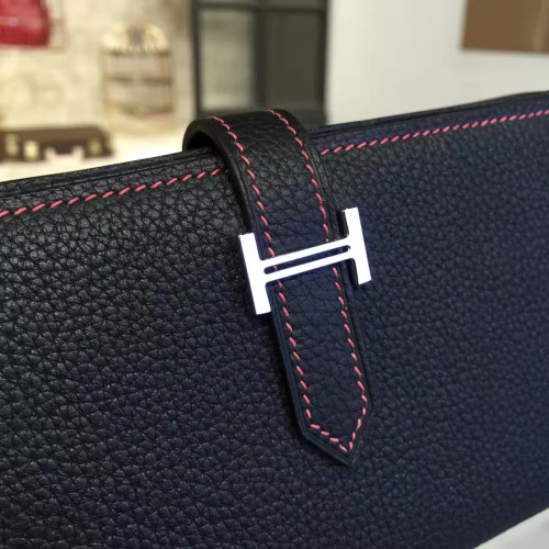 H**mes-bearn-wallet-replica-bag-black-2