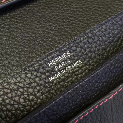H**mes-bearn-wallet-replica-bag-black-2