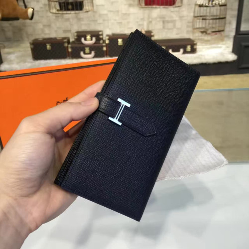 H**mes-bearn-wallet-replica-bag-black-3