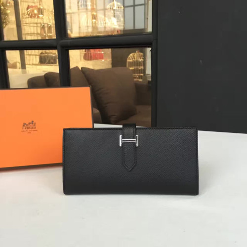 H**mes-bearn-wallet-replica-bag-black-4