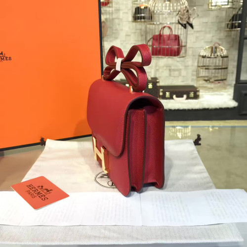 H**mes-constance-replica-bag-darkred