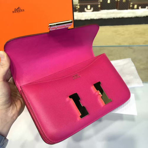 H**mes-constance-replica-bag-deeppink-2