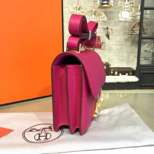 H**mes-constance-replica-bag-deeppink-2