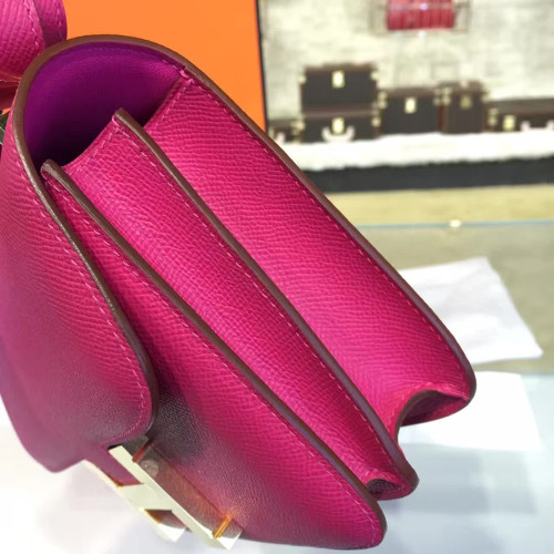 H**mes-constance-replica-bag-deeppink-2