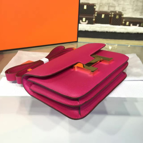 H**mes-constance-replica-bag-deeppink-2