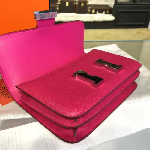 H**mes-constance-replica-bag-deeppink-3