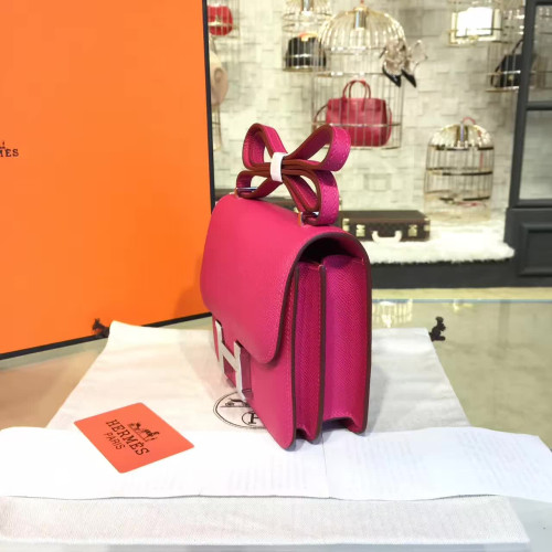 H**mes-constance-replica-bag-deeppink-7