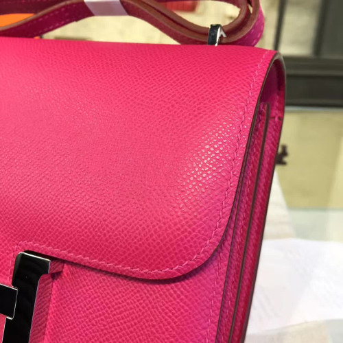 H**mes-constance-replica-bag-deeppink-7