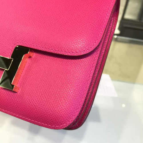 H**mes-constance-replica-bag-deeppink