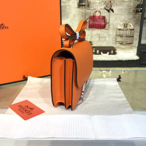 H**mes-constance-replica-bag-orange