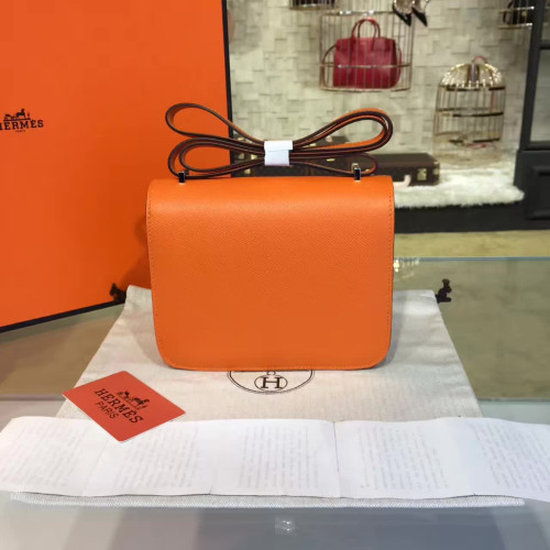 H**mes-constance-replica-bag-orange
