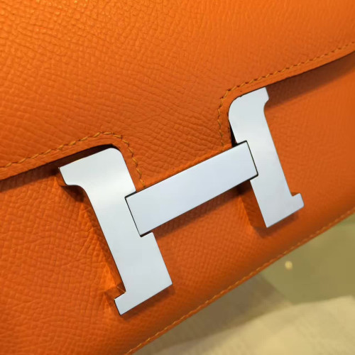 H**mes-constance-replica-bag-orange