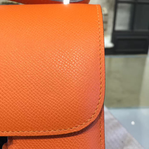 H**mes-constance-replica-bag-orange