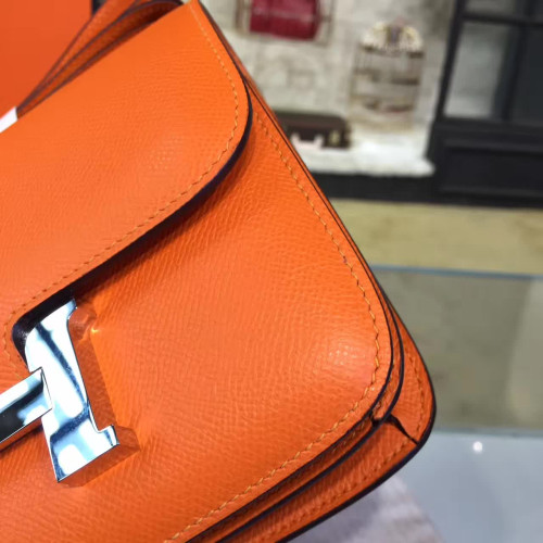H**mes-constance-replica-bag-orange