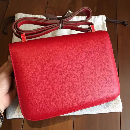 H**mes-constance-replica-bag-red-25