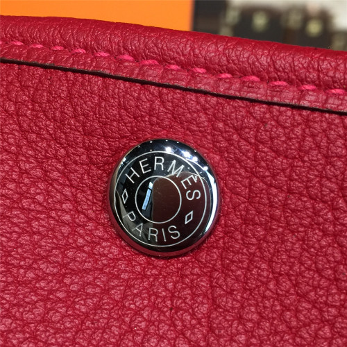 H**mes-garden-party-replica-bag-darkred