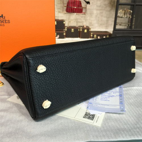 H**mes-kelly-replica-bag-black-6