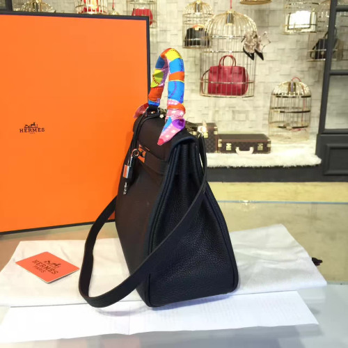 H**mes-kelly-replica-bag-black-8