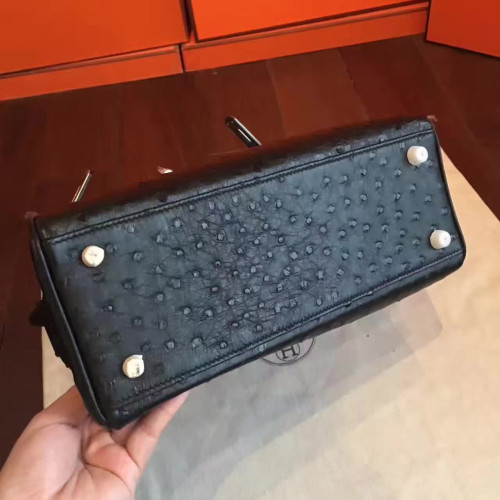 H**mes-kelly-replica-bag-black