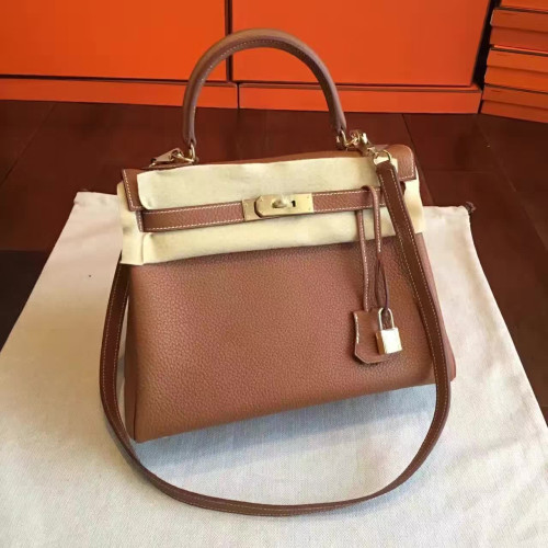 H**mes-kelly-replica-bag-brown