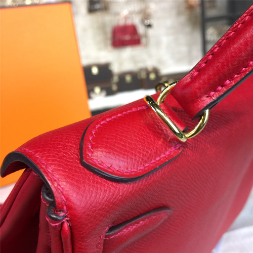 H**mes-kelly-replica-bag-darkred
