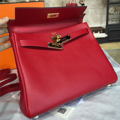 H**mes-kelly-replica-bag-darkred
