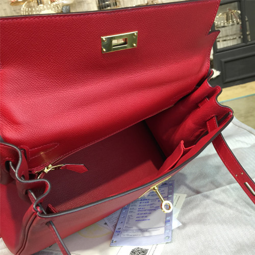 H**mes-kelly-replica-bag-darkred