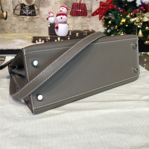 H**mes-kelly-replica-bag-gray