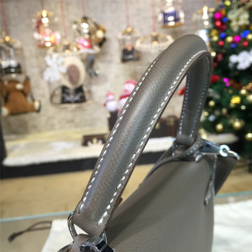 H**mes-kelly-replica-bag-gray