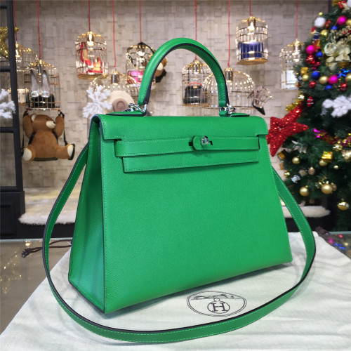 H**mes-kelly-replica-bag-green-2