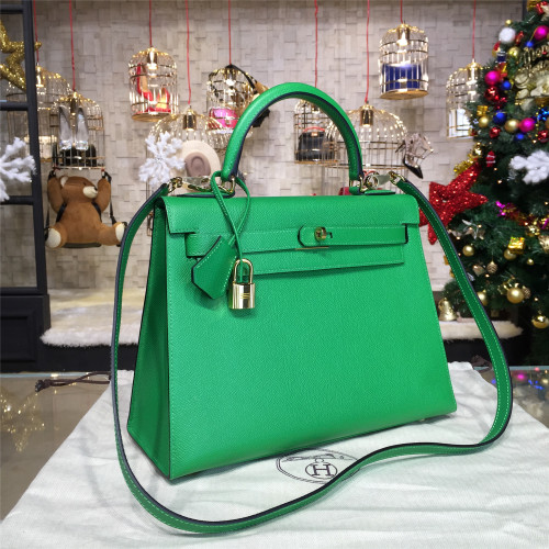 H**mes-kelly-replica-bag-green-3