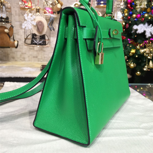 H**mes-kelly-replica-bag-green-3