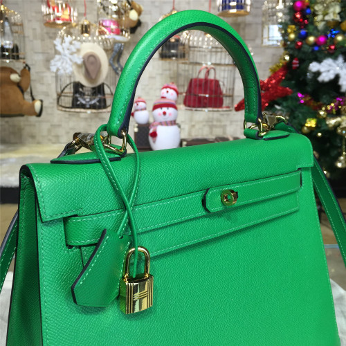 H**mes-kelly-replica-bag-green-3