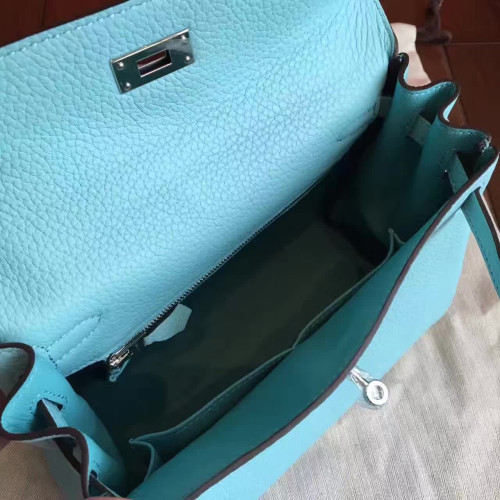 H**mes-kelly-replica-bag-lightblue