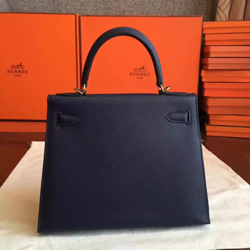 H**mes-kelly-replica-bag-navyblue