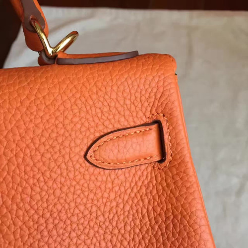 H**mes-kelly-replica-bag-orange-2