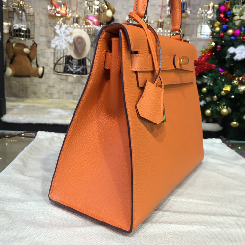 H**mes-kelly-replica-bag-orange-3