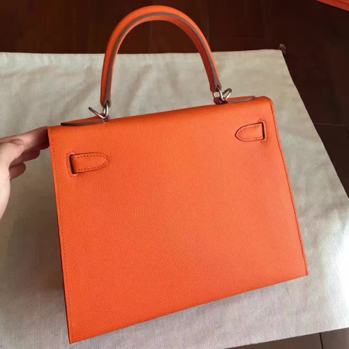 H**mes-kelly-replica-bag-orange