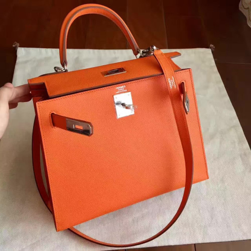 H**mes-kelly-replica-bag-orange