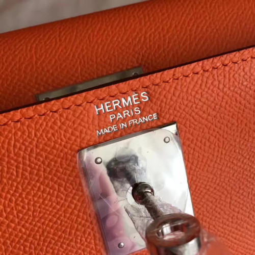 H**mes-kelly-replica-bag-orange