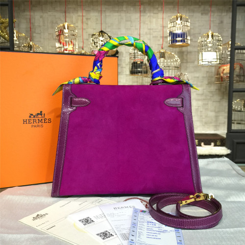 H**mes-kelly-replica-bag-purple-2