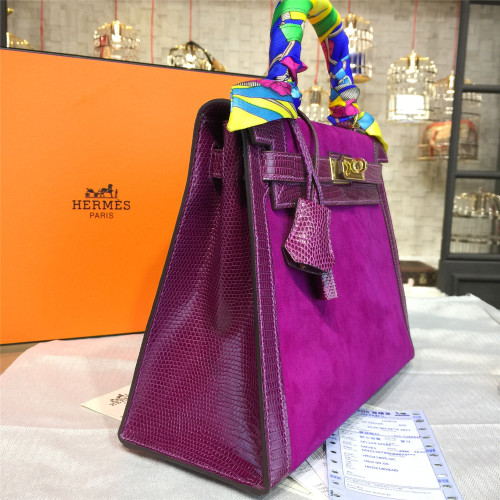 H**mes-kelly-replica-bag-purple-2